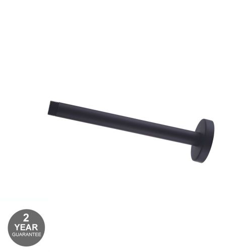Noveua Islington Round Ceiling Arm Matt Black
