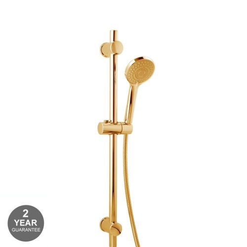 Noveua Islington Round Slide Rail Kit Brushed Brass