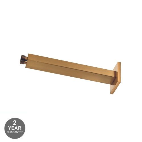 Noveua Mayfair Square Ceiling Arm Brushed Brass
