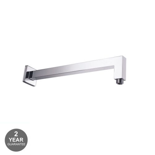 Noveua Mayfair Square Wall Mounted Shower Arm 1 Chrome
