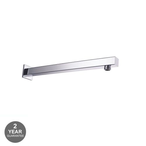 Noveua Mayfair Square Wall Mounted Shower Arm 2 Chrome