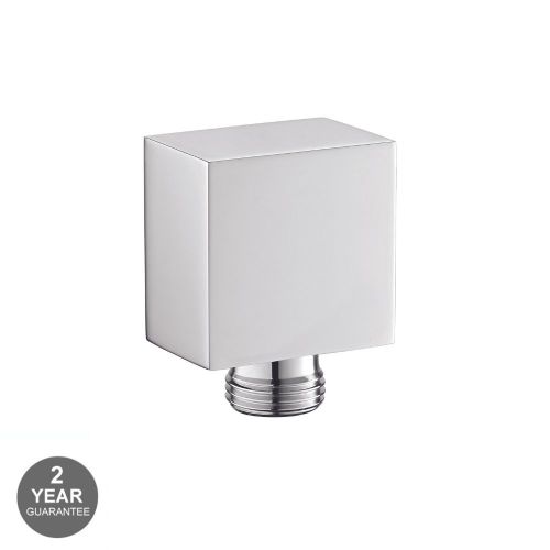 Noveua Square Outlet Elbow Chrome