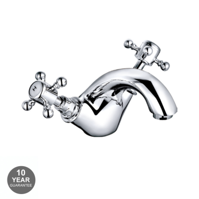 Noveua Hampstead Mono Basin Mixer & Click Clack Waste - Chrome