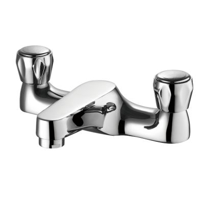 Noveua Richmond Deck Mounted Bath Filler - Chrome